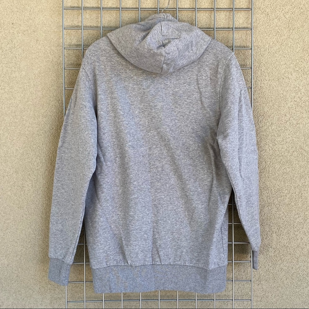 Men's Reebok Classics Active Workout Gray Hoodie - Picture 4 of 5